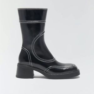 Malene Black Boots by Miista BNWT